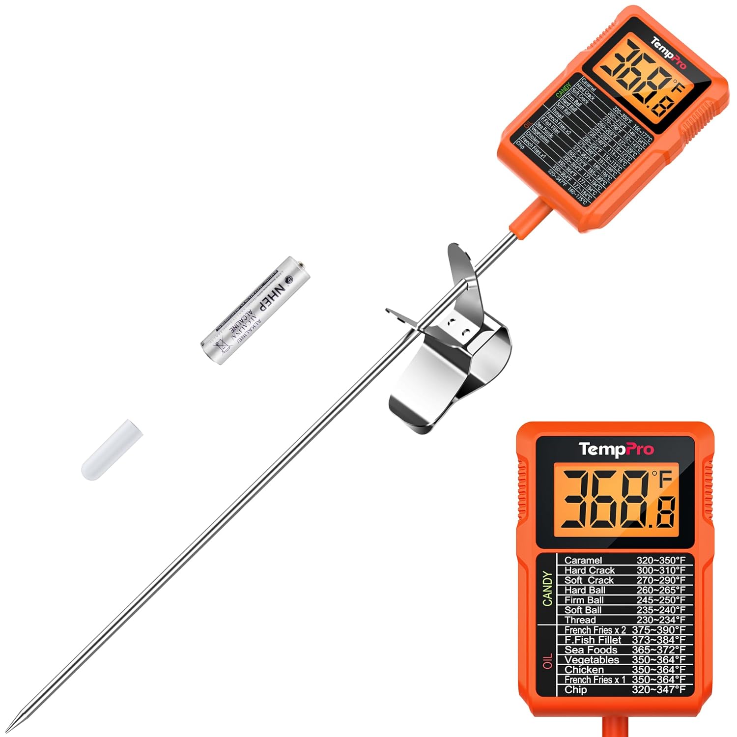 TempPro TP510 Digital Candy Thermometer