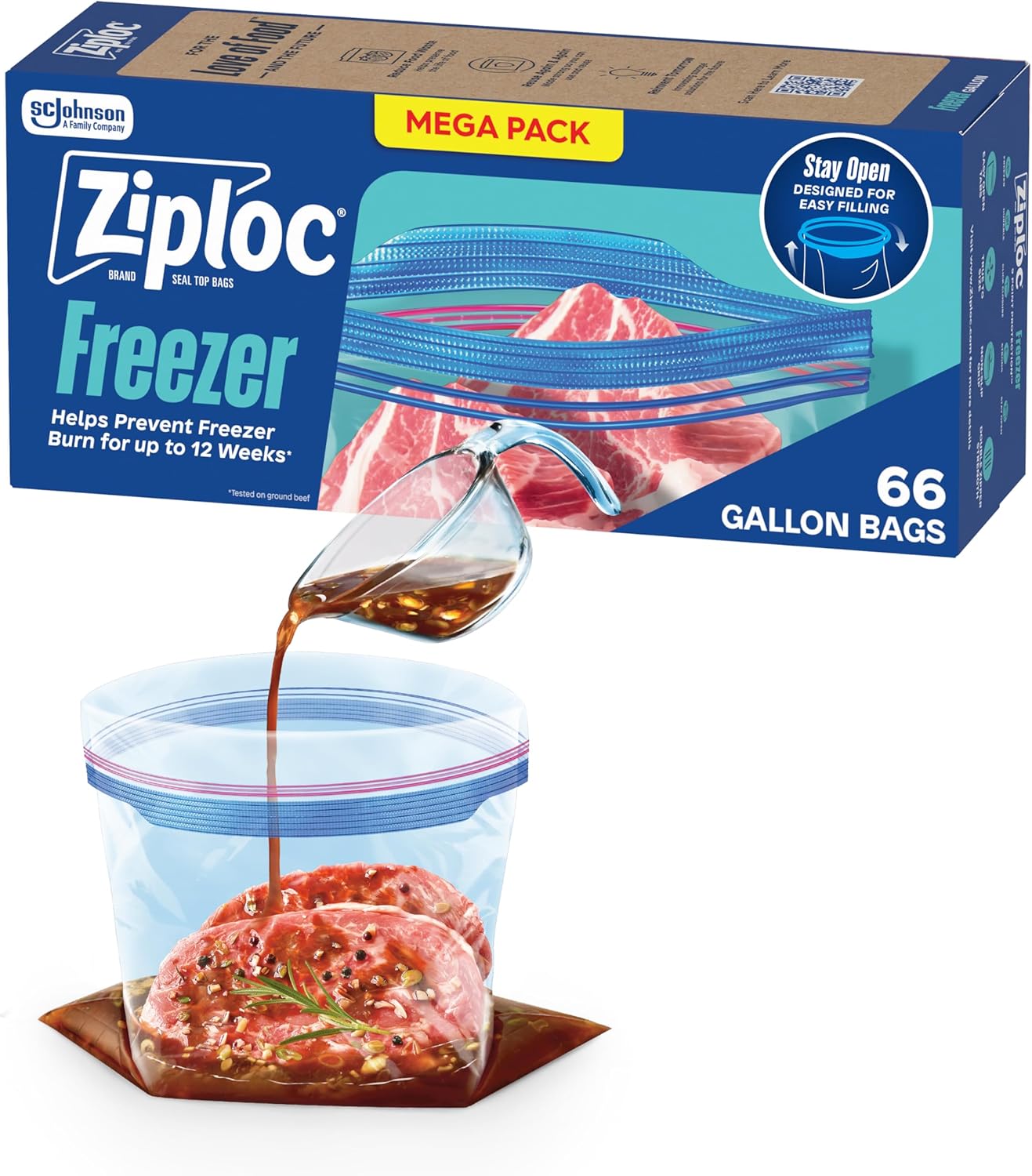 Ziploc Gallon Freezer Bags